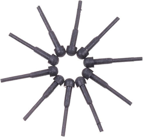 10 Pack Hair Scissor Rubber Silencer Replacement Bumper for Barber Shears, Hair Cutting Clipping Cutter Parts