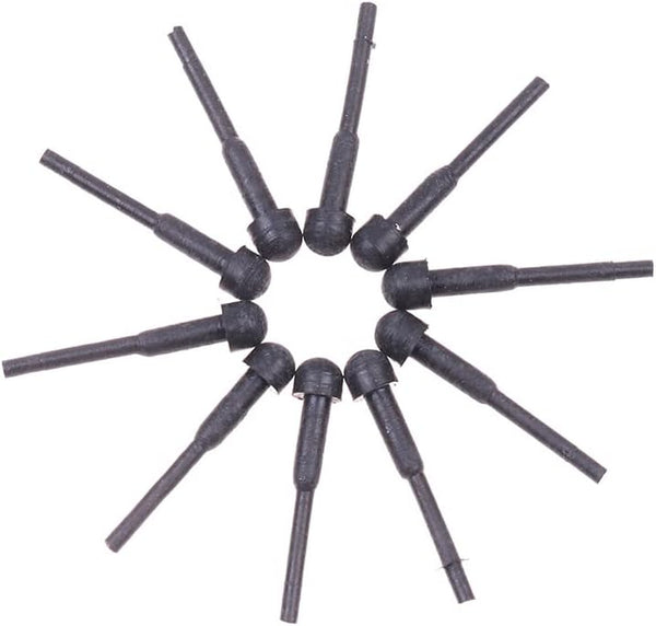 10 Pack Hair Scissor Rubber Silencer Replacement Bumper for Barber Shears, Hair Cutting Clipping Cutter Parts