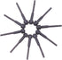 10 Pack Hair Scissor Rubber Silencer Replacement Bumper for Barber Shears, Hair Cutting Clipping Cutter Parts