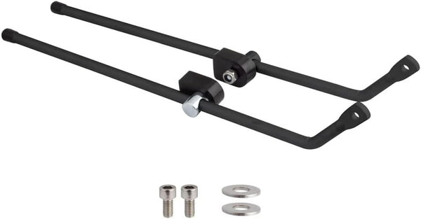 Sunlite Bike Rack Rear Strut Kit with Hardware for G-Tec - Black - Steel - 320 mm