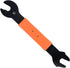 Pedal Wrench Double Sided Bicycle Spanner, 15/16/17mm Pedal Removal Tool with Comfortable Grip for Biking Repair