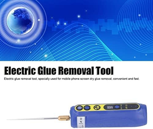 4-Level Electric Dry Glue Removal Tool for Mobile Phone Screens, Adjustable Portable LCD Screen Cleaner