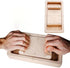 BMHGS Wooden Finger Exerciser, WhiteOak Crimp Clash, Tug of War for Climbers, Combines