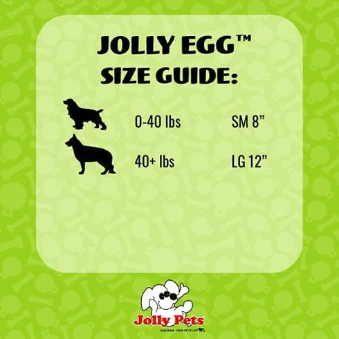 Jolly Pets Jolly Egg Dog Toy, 12 Inches, Large, Purple