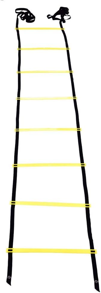 Greensen 13ft Agility Training Ladder & Speed Cones Set for Soccer Speed and Balance Training Equipment
