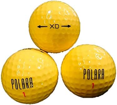 Polara Ultimate Straight Golf Balls, Extra Spin, Extra Distance, 1 Dozen Balls, Hook and Slice Correction