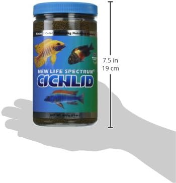 New Life Spectrum Naturox Series Cichlid Formula Supplement, 600g