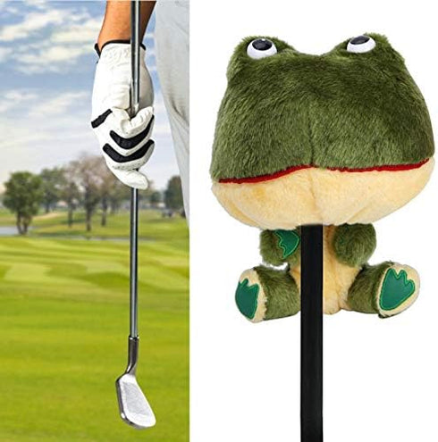 Plush Golf Head Covers Club Protective Driver Headcover in Frog Shape