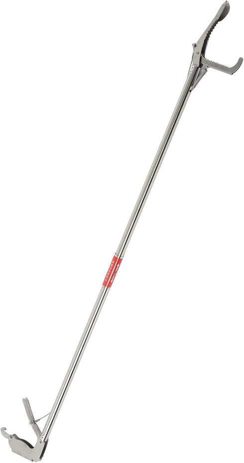 Premium Stainless Steel Crab Tongs with Slotted Tip