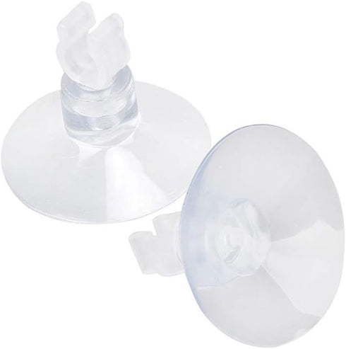 20pcs Clear Aquarium Suction Cups, Airline Tube Clips Holders for Fish Tank Tubing
