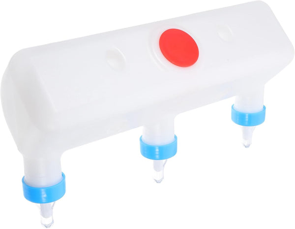 HEMOTON Farm Animal Feeder for Goats and Lambs Multiple Pacifiers Milk Feeding