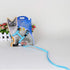 2 Pack Cat Harness and Leash, Adjustable Halter Harness with Nylon Strap, Safety Rope Leads for Kittens