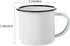 Sosoport 2Pcs Enamel Camp Mug Retro Enamel Wine Cups Camping Coffee Mugs with Handle Portable Drinking Cup Vintage Metal Mug For Home Kitchen Travel by Sosoport