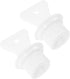 2pcs Healeved Hot Water Bag Stopper Rubber Hot Water Bottle Cap Plastic Hot Water Sack Plug Anti-Leak Hot Water Bottle