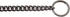 Alvalley Metal Chain Dog Show Collar - Adjustable Pet Slip Collar for Shows, Black, 16in Long, 1.6mm Thick