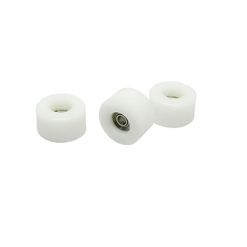AELATNGS 1pcs 8mm PU6818-5 1.5x8x5 1.5 8 5 OD PU Coated Fingerboard Wheels with Bearing Finger Skateboard Pulley