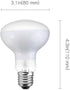 100W Basking Spot Heat Lamp Bulbs, 110V Reptile Mercury Vapor Bulbs for Reptile and Amphibian Use (2 Pack)