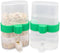 Hypeety Bird Water Feeder Dispenser, Automatic Parrot Water Feeder Cup 200ml / 7.05 oz Clear Bird Cage Feeder