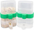 Hypeety Bird Water Feeder Dispenser, Automatic Parrot Water Feeder Cup 200ml / 7.05 oz Clear Bird Cage Feeder