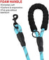 Plutus Pet 6ft Rope Dog Leash, Traffic Padded Two Handle, Heavy Duty Reflective Lead for Large Medium Dogs