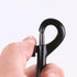 4 Pcs Double Ended Bolt Snap Hooks, Heavy Duty Zinc Alloy Trigger Chain Clips for Pet Dog Leash and Collar - Black