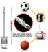 Needle,50Pcs FMMTHQ Air Pump Dual-Port Basketball Inflation Needles,Inflate Pump Needle Adaptor for Football Soccer