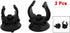 2 Pcs Suction Cup Aquarium Heater Clip, Black Glass Stick Holder