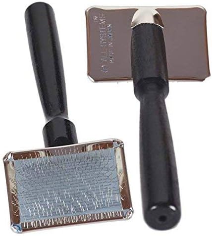 #1 All Systems Slicker Brushes for Dogs, Pro Dog Grooming Brush, Choose Size (Small - 2½"L x 1½"W)