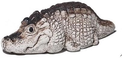 Eco-Friendly Alligator Figurine Aquarium Decor - Unique Fish Tank Accessories, ofigh-alligator-01