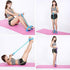 Fitness Gum 4 Tube Resistance Bands | Latex Pedal Exerciser, Sit-up Pull Rope Expander for Yoga & Pilates