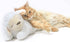 Dog Heartbeat Toy for Anxiety Relief - Soft Plush Calming Toy for Puppy Behavioral Training - Sheep Companion Pillow