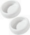Ceramic Round Reptile Food Bowls - 2-Pack Pet Food Dish for Lizards and Young Bearded Dragons