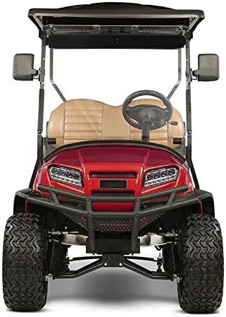 HKOO Universal Golf Cart Mirror Kit - Rear View Mirror, Wide Rear View Convex and Folding Side View Mirrors for Club