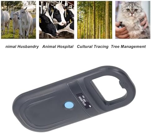 134.2KHz ISO11784 85 5.9inch, fosaqtaxo7vu5n FOSA Animal ID Reader, Microchip Reader Scanner, Mini Animal Scanner, FDX