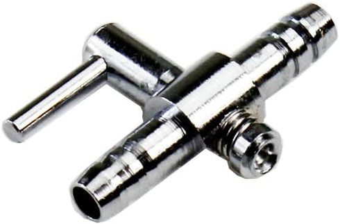 AQUANEAT Aquarium Control Valve, Metal Stainless Steel Gang Valve, Fish Tank Air Flow Distributor Splitter