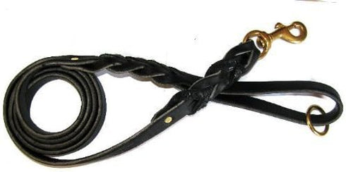 3/4-Inch Ultra Leather Leash, Very Soft, Amish Made, 3/4-Inch x 6-Feet
