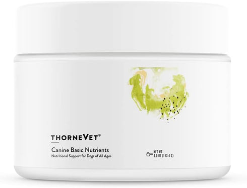 ThorneVet Canine Basic Nutrients Powder, Multivitamin Support for Dogs, 90 Scoops