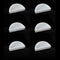 6 Pcs Spider Micro Water Bowl, Mini Ceramic Dish for Hermit Crab and Tarantula Feeding