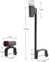 Sebnux Battery Boat Light Bow and Stern Portable Battery Power Boat Navigation Ligt for Pontoon and Small Boat (Grey)