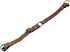 Leather Quick Release Dog Collar - Handcrafted Full Grain Leather with Stainless Steel Hardware - Stone, Medium