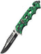 TAC Force TF-809 Series Spring Assist Folding Knife, Two-Tone Blade, 4.5-Inch Closed