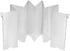 Foldable Burner Windshield for Outdoor Camping Cooker - 8/9/10/12 Plate BBQ Cooking Gas Stove
