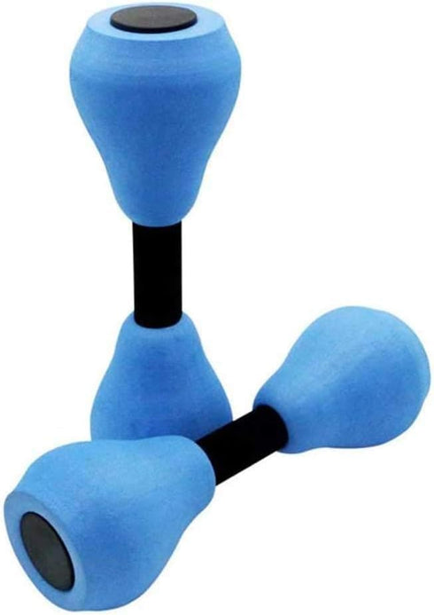 2 Set Pcs Water Dumbbells Aquatic Pool Fitness Water Aerobic Exercise Foam Pool Resistance Sports EVA Foam Water