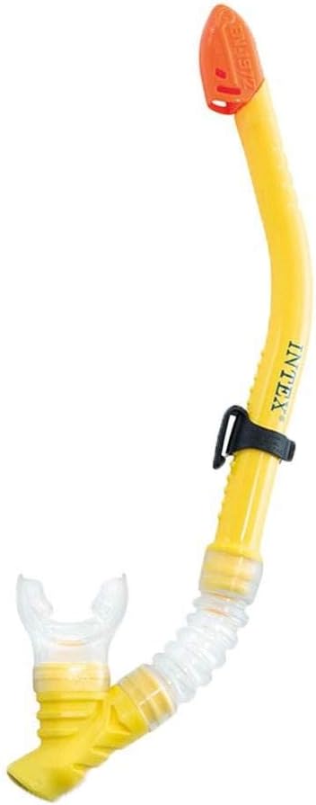 Intex Wave Rider Hypoallergenic Latex Free Mask & Easy Flow Snorkel Set (2 Pack)