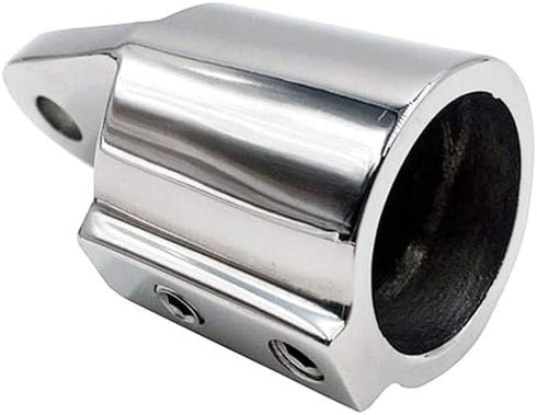 SHENGHUISS Bimini Top Cap Eye End - Boat Fitting Stainless Steel 316 Round Tubing Marine Hardware with L Shape Hex Key