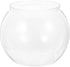 Ipetboom 1PC Desktop Fish Tank Hydroponic Container for Betta Fish, Acrylic Fish Bowl Decor, 19.5x18cm