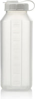Way To Happiness 1-Quart (32 oz) (2-PACK) fl. Water Bottle Refrigerator Shaker, Pitcher, Milk Storage, Juice, Engraved