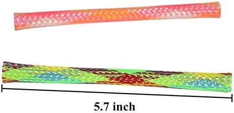 30 Pack Colorful Spring Tube Toy for Cats or Kittens, Fun Interactive Pet Action Toys