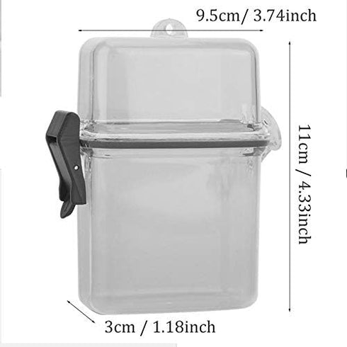 T best Diving Dry Box, Underwater Plastic Transparent Floating Watertight Case Waterproof Diving Sealing Dry Storage