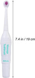 3 Set 9Pcs Kisangel Dog Electric Toothbrush, Pets Rechargeable Toothbrush, Gentle Brush for Dogs Cats Portable